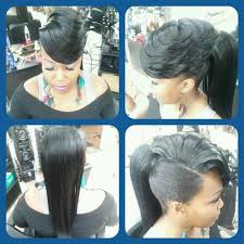 Pin On Ponytails Bangs