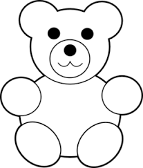 Printable Teddy Bear Clip Art Teddy Bear Coloring Pages Teddy Bear Template Teddy Bear Patterns Free