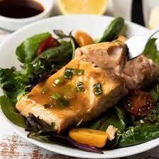 I love to make my own dressings and sauces and i think this is a great foundation for a steak sauce. Pan Seared Salmon With Butter Soy Sauce Busy But Cooking