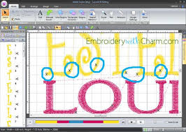 View Thread Trimming Scissors On Your Design Page Using Your Pe Design Next S Embroidery Design Software Brother Embroidery Machine Machine Embroidery Applique