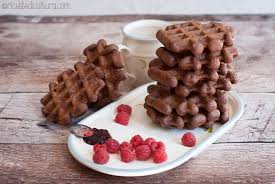 Torta panna fresca e crema al cioccolato senza uova 😋. Waffles Vegani Al Cacao Ricette Di Cultura