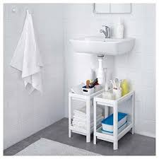 Ikea jonaxel bedside shelving unit, white 50x51x70cm storage space saver durable. 16 Minimalistic Ikea Products To Spruce Up Your Bathroom