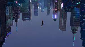 High Rise Buildings Spider Man Skyscraper Neon Lights Miles Morales 1080p Wallpaper Desktop Wallpaper Art Superhero Wallpaper Aesthetic Desktop Wallpaper