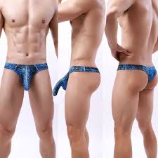 Mens Elephant Nose Thongs Underwear Printed Sexy Pouch Jockstrap Underwear  M-2XL | eBay