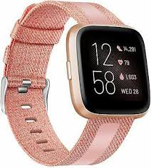 For Fitbit Versa 2 Versa Lite Fitbit Versa Bands Reflective Strip Replacement Band Jewelry Tassel Jewelry Band