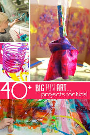 A simple watercolor activity for kids. 40 Big Fun Art Projects For Kids Hands On As We Grow