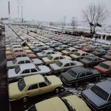 All Those Brand New Cars From The 123 Series Colorful Times Welcome To Sindelfingen Plant W123 Sindelfingen Mercedes Mercedesbenz