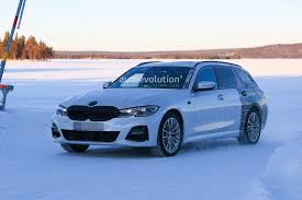 Alpine white, mediterranean blue, mineral grey, black sapphire bmw individual headliner anthracite, floor mats in velour, lights package, multifunction instrument display with 26 cm display adapted to individual. 2020 Bmw 3 Series Touring Spied Winter Testing With M Sport Package Autoevolution