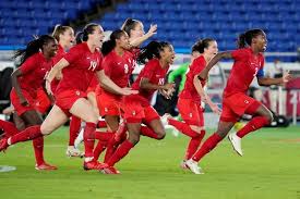 Canada qualified for its first olympic women's soccer tournament in 2008. 9tkt4jvgsho5im