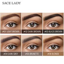 Sace Lady Brown Eyebrow Gel Waterproof Makeup Tint Eye Brow Dye Cream Brush Set Make Up 6 Colors Natural Cosmetics Wholesale Lady Eyebrow Brow Creameyebrow Enhancer Aliexpress
