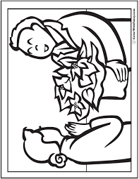 When it gets too hot to play outside, these summer printables of beaches, fish, flowers, and more will keep kids entertained. Poinsettia Coloring Page