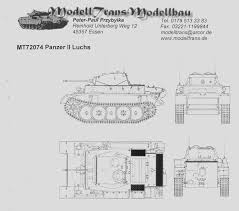Modell Trans Modellbau Pzkpfw Ii Ausf L Luchs Military Design Paint Schemes Hull