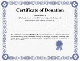 As such, it will take some creativity and maybe a little persuasion on your part to help them understand. 7 Printable Donation Certificates Templates Hloom