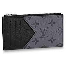 Hot selling factory price rfid credit card holder with cash pocket super slim rfid blocking pop up card case. Louis Vuitton Lv Eclipse Reverse Card Holder Grey Ref 198553 Joli Closet