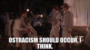 YARN | OSTRACISM SHOULD OCCUR, I THINK. | Gilmore Girls (2000) - S05E07 You Jump, I Jump, Jack | Video gifs by quotes | 3c0684f3 | 紗