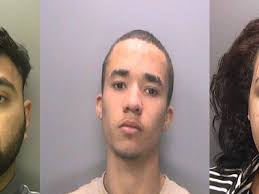 Drugs and weapons gang trio are jailed
