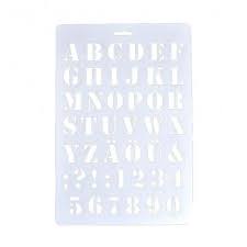 Letras Huecas Para Colorear