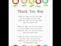 Thank You Mom Mother S Day Rhymes Songs Www Loving2learn Com Rhymes For Kids Thank You Mom Mom Song