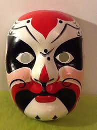 Japanese Kabuki Mask Japanese Mask Kabuki Mask