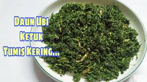 Bahkan pucuk daun ubi pun bisa diolah menjadi masakan. Daun Ubi Ketuk Tumis Kering Cara Saya Resepi Orang Kampung Masakan Borneo Youtube