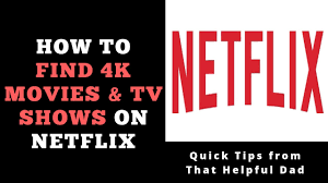 Don't worry, he won't get far on foot. Netflix How To Find 4k Movies Tv Shows Including Which Plan You Need To Watch Uhd Content Youtube
