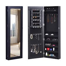 Security is another important feature to consider. Jewellery Boxes Mirrored Jewelry Cabinet Wall Mounted Real Glass Mirror Locked Jewellery Boxes Organizers