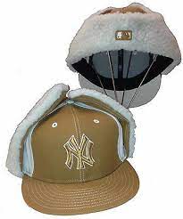 New Era 59fifty Ny Yankees 7 1 2 Cap Dog Ear Winter Hat Trapper New York Fitted New York Fit Riding Helmets Hats