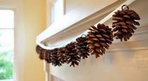 Zapfen Kette Quelle Pinterest Archzine Herbstdeko Deko Selber Machen Dekotipps Weihnachten