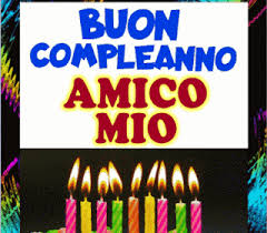 Buon Compleanno Amico Mio Torta Immagine Gif Auguri Di Compleanno Auguri Di Compleanno Divertenti Buon Compleanno