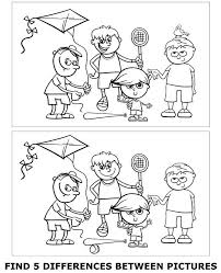 Easy Worksheet For Children Find The Differences Visual Perceptual Activities Find The Difference Pictures Find The Differences Games
