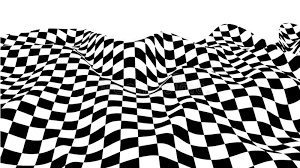 Black And White Illusion Pattern Optical Illusion Wave Chess Waves Board Abstract 3d Black And White Illusions Horizontal Lines S Black And White Illusions Stripes Pattern Optical Illusions