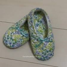 子供用ルームシューズの作り方と型紙 ハンドメイドで楽しく子育て handmadeby cue ベビーシューズ ハンドメイド シューズ