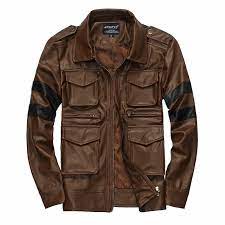 Resident Evil Biohazard Leather Jackets Jaqueta Casaco Masculino Jaqueta Masculina