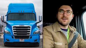 I Rode A Semi Autonomous Truck At Ces 2019 Youtube