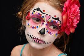 Simple Day Of The Dead Makeup Google Search Halloween Makeup For Kids Halloween Makeup Inspiration Dead Makeup