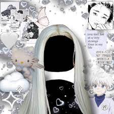Egirl, grunge, rp, discord, pfp, icon, baddie, gifs, gif, aesthetic, makeup, alternative, goth | see more about girl, pfp and icon Pfp Icon White Hair Girl Cute Profile Pictures Picture Icon Beast Wallpaper
