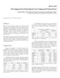 pdf development of a fuel injector for compressed natural gas