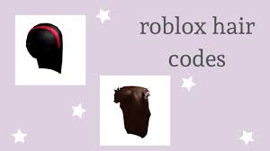 43 23 get free roblox hair codes for you character. Hair Codes For Roblox Youtube