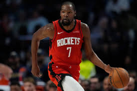 Kevin Durant agrees to 2-year extension with Rockets through 2027-28  season, AP source says | CBS 42