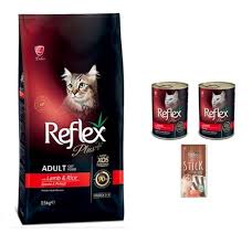 reflex plus kuzu etli kedi mamasi 15 kg kuzu etli kedi mamasi 2 x 400 g reflex stick treats kedi odul mamasi fiyatlari ve ozellikleri