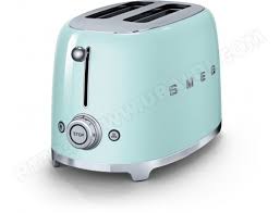 Smeg Tsf01pgeu 2 Tranches Vert D Eau Pas Cher Grille Pain Livraison Gratuite