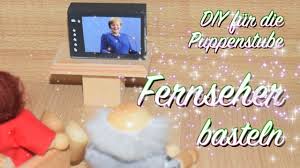Mit tonkarton und irisierendes papier verwandeln wir die blaue papierlaterne in eine tolle eule. Fernseher Basteln Diy Fur Die Puppenstube Accessoires Puppenhaus Anleitung Low Budget Youtube