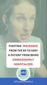 🩺 “The hospital isn’t where health occurs.”, Dr. Nugent  @the_happiest_hospitalist learned this the hard way, fighting an insurance  company from the ER to keep a patient from being unnecessarily ...