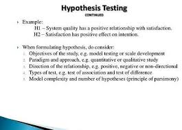 Testing the null hypothesis can tell you whether your results are due to the effect of. What Is Research Hypothesis In Project Writing