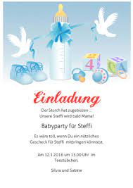 Mustertexte Fur Babyparty Urkunden Online De