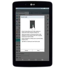 Contact customer care to request the mobile device unlock code for your phone. Lg G Pad 7 0 Lte V410 Secure My Device At T
