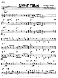 Night Train Jazz Sheet Music Train Music Jazz Guitar Lessons