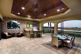 Make lasting memories with friends and family in the comfort of your own backyard! Luxury Comercial Kitchen Naples New Homes Naples Home Builder Luxury Custom Homes Luxury Outdoor Kitchen Outdoor Design Outdoor Kitchen