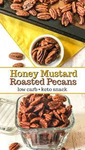 Follow us for quick and easy pecan recipes, nut news, videos, and more. Roasted Pecans Recipe A Low Carb Substitute For Honey Mustard Pretzels My Life Cookbook