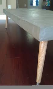 Diy Concrete Table Concrete Table Concrete Coffee Table Concrete Diy